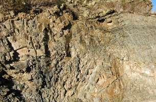Paleozoico: pliegues y fallas