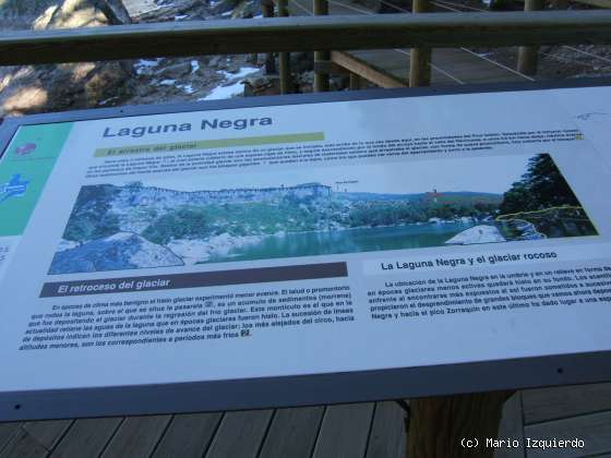 Laguna Negra: Glaciarismo