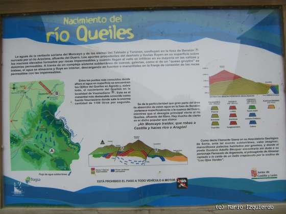Vozmediano: Surgencia del Río Queiles