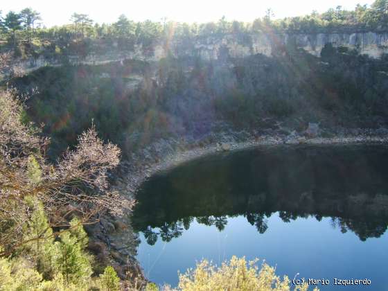 Cañada del Hoyo: Lagunas de origen kárstico