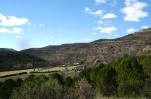 Brihuega: Valle del río Tajuña a la altura de Brihuega