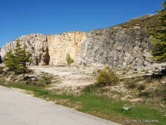 El Burgo de Osma: Flanco de un anticlinal